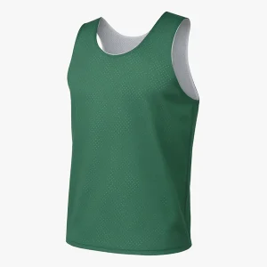 Reversible Mesh Vest Green/White