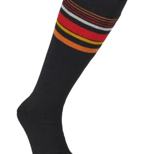 RETRO-SKI SOCK — BLACK