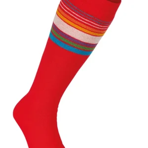 RETRO-SKI SOCK — CHILLI RED
