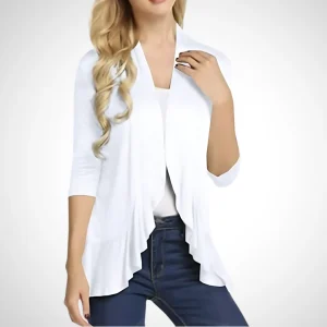 MIRIKIT™ – Avslappnad Sommar Öppen Cover-Up Kofta