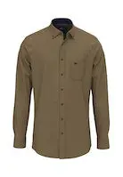 Fynch Hatton  Skjorta Premium Flanell Hazel