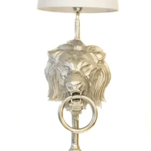Fantastisk lampfot med stort lejon