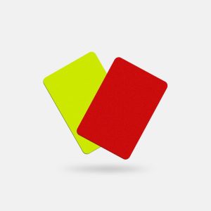 Referee Card Red/Yellow