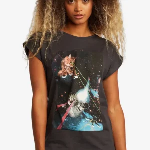 T-shirt Lazer Cats VISBY mörkgrå
